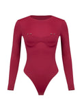 ENIGMA SCARLET LONG SLEEVE BODYSUIT