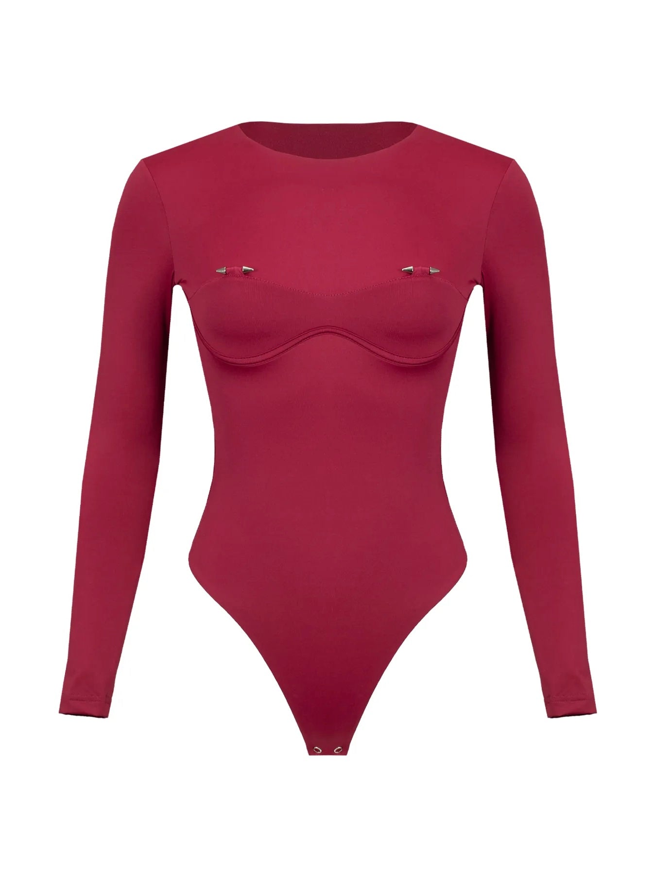 ENIGMA SCARLET LONG SLEEVE BODYSUIT