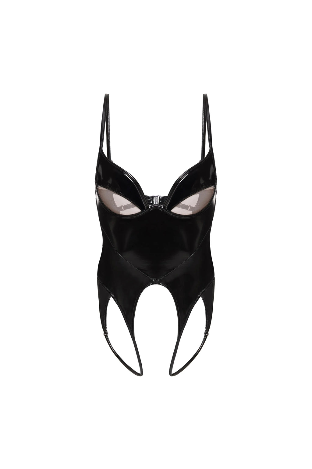 BARBATE LEATHER BODYSUIT