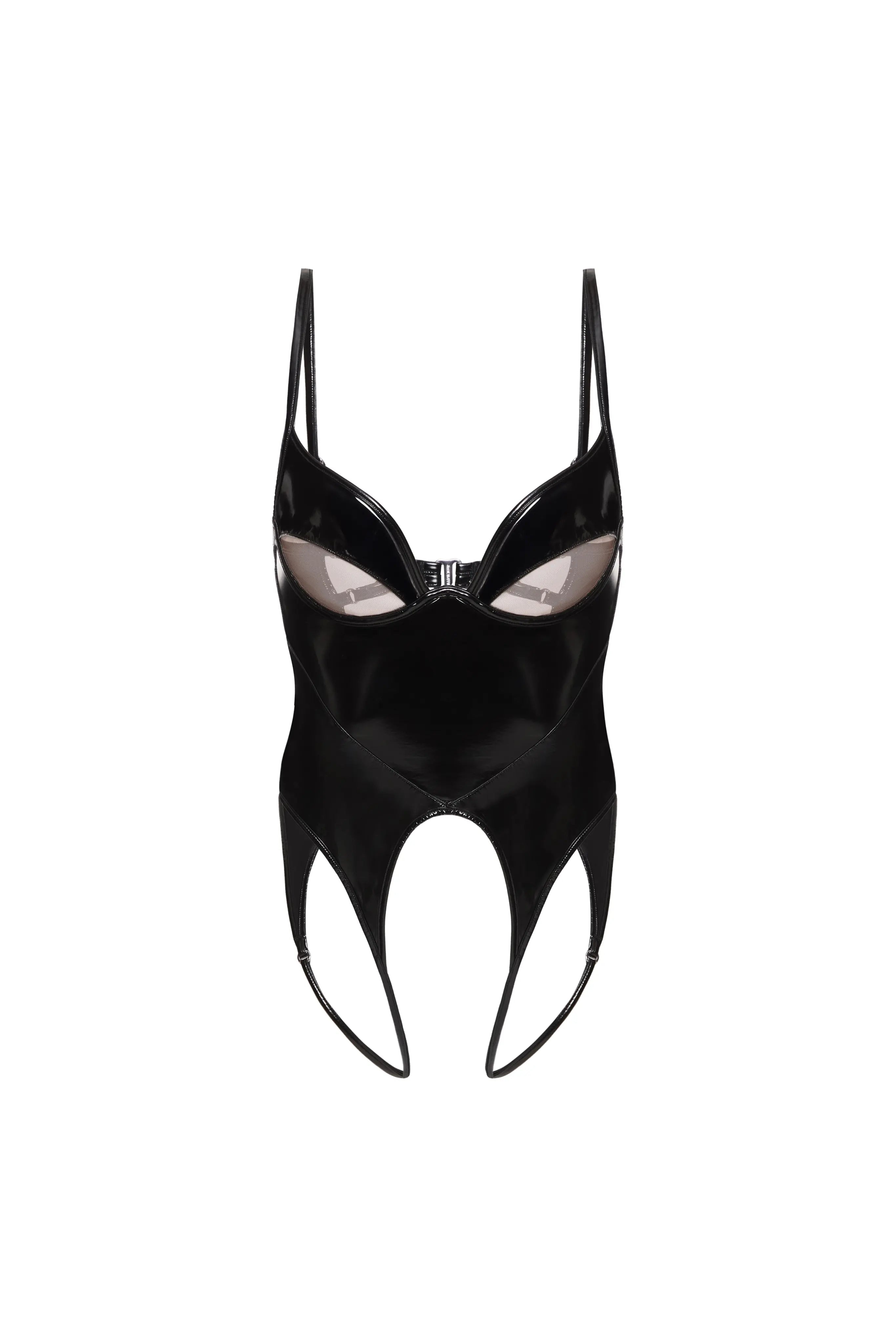 BARBATE LEATHER BODYSUIT