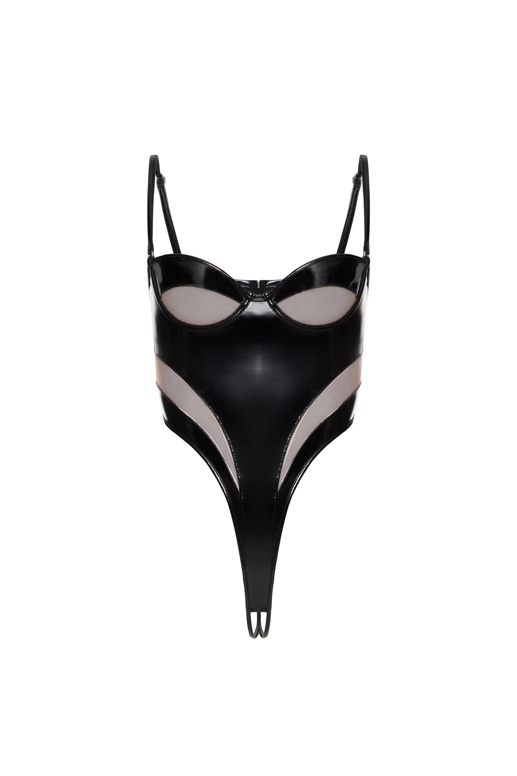 ARCOSA LEATHER BODYSUIT