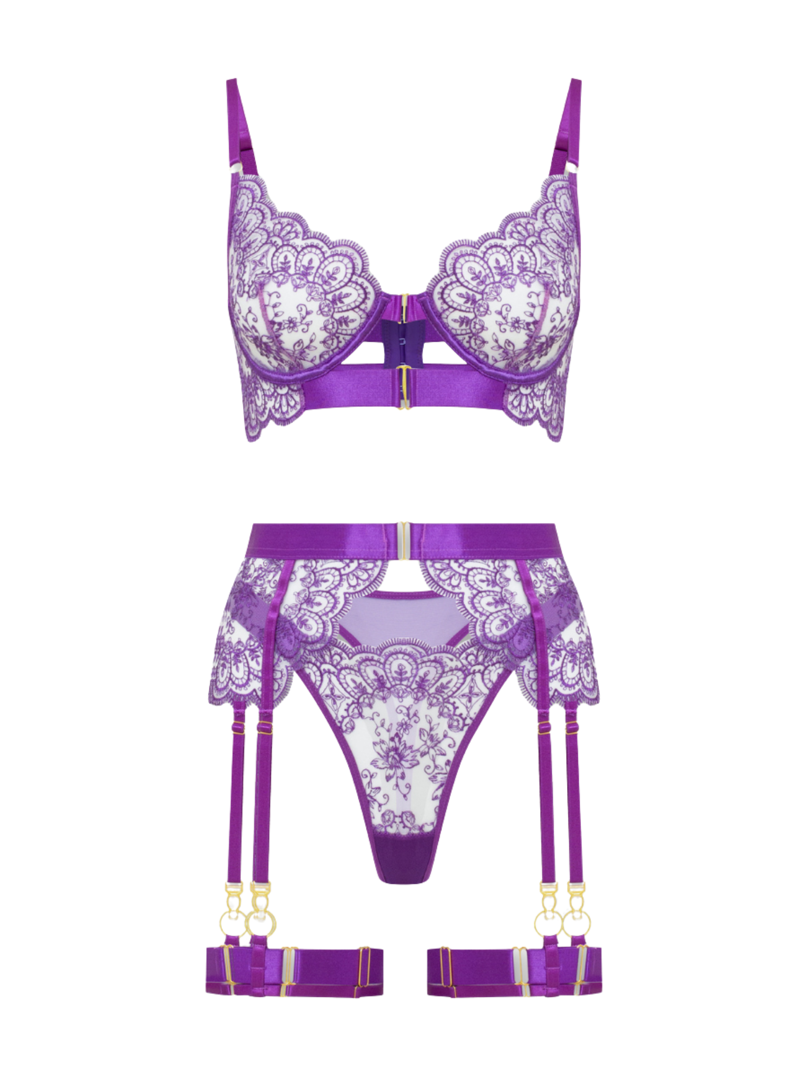VELMIRA PURPLE SET