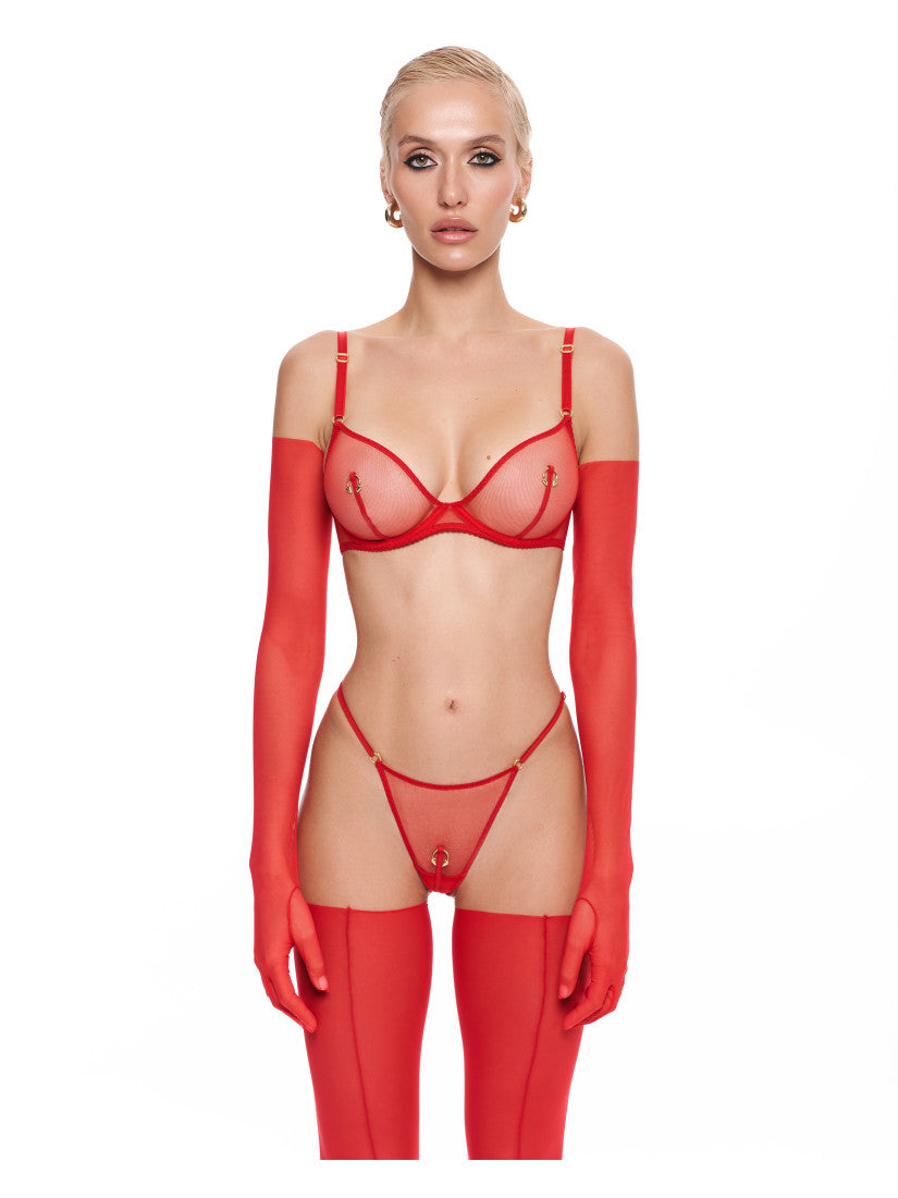 PIERCING ROUGE SET