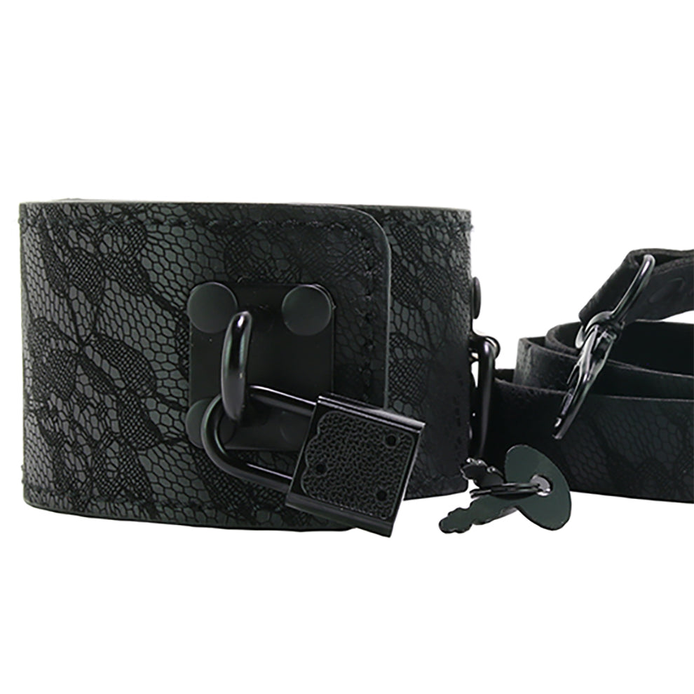 SINCERELEY LACE COLLAR BLACK