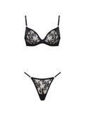 GILDED PIERCING LACE SET