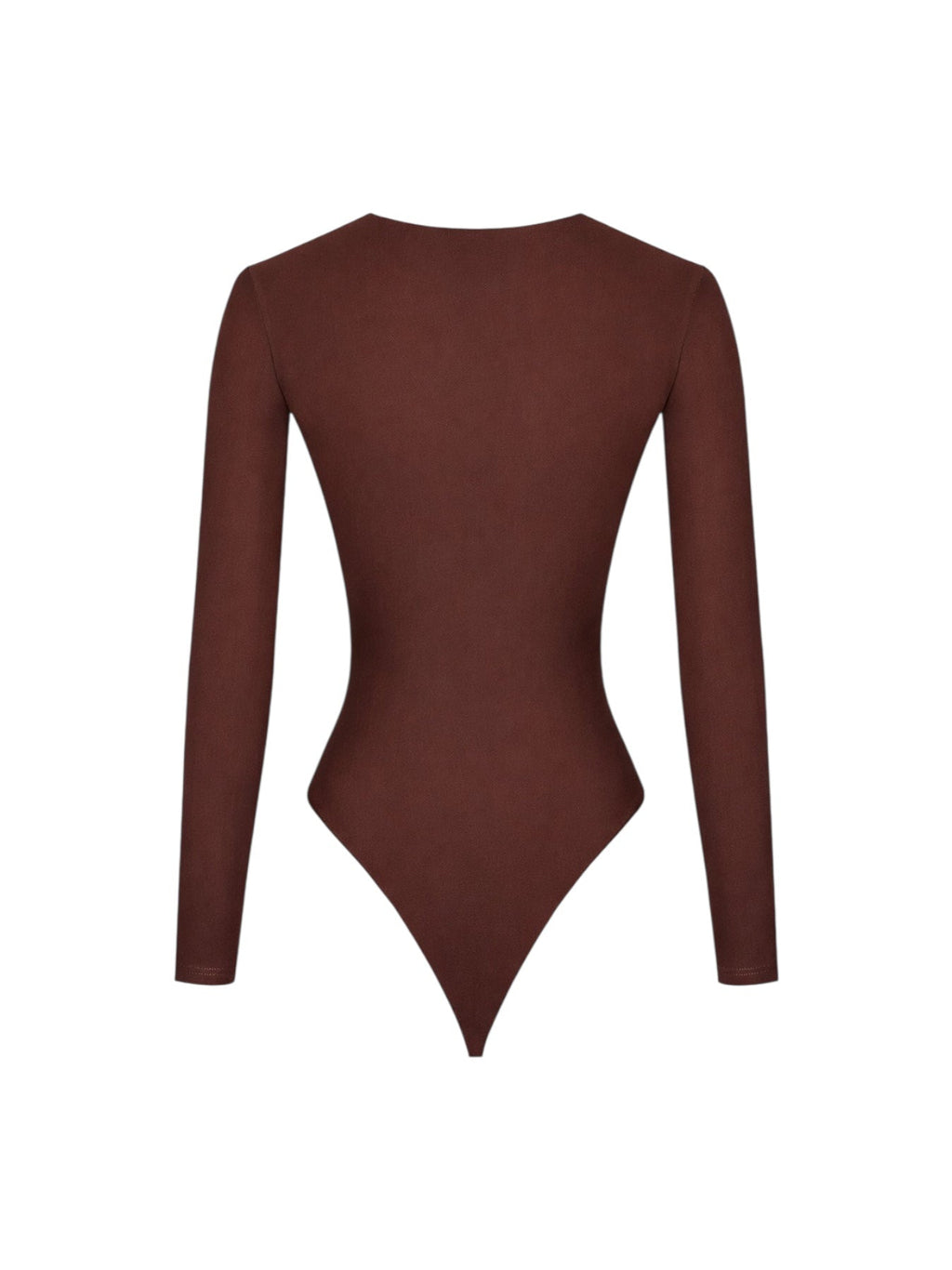 ENIGMA MOCHA LONG SLEEVE BODYSUIT