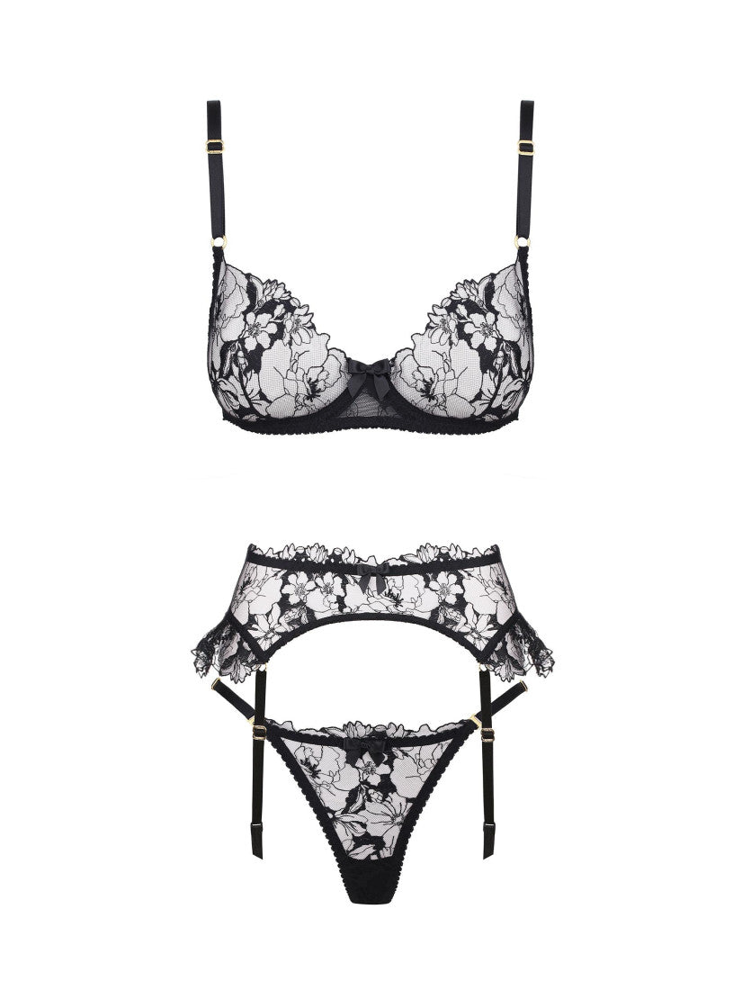 KILY NOIR BELTED SET