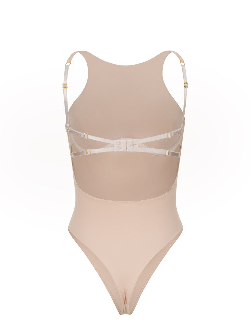 PIERCING NUDE BODYSUIT