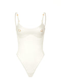 BLANC PIERCING GOLD BODYSUIT