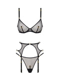 PIERCING GOLD BELTED SET