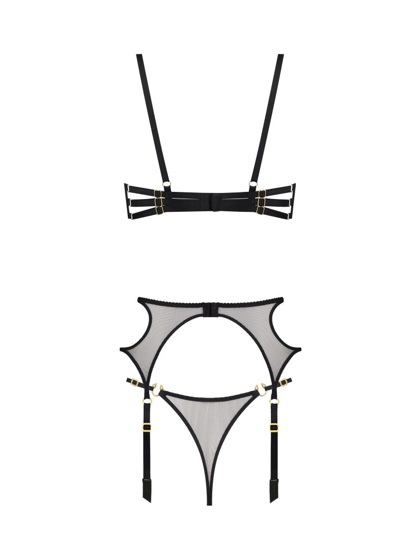 PIERCING GOLD BELTED SET