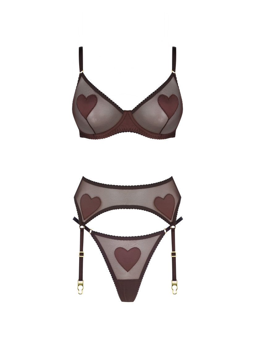COCOA MUSE BELTED SET